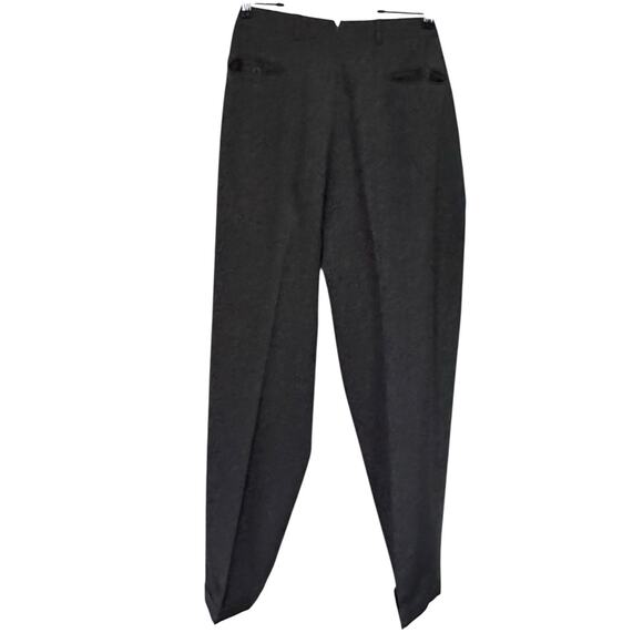 VTG Givenchy Monsieur Men's 36R Pleated Gray Dress Pants Career Work READ NOTE - Picture 2 of 7